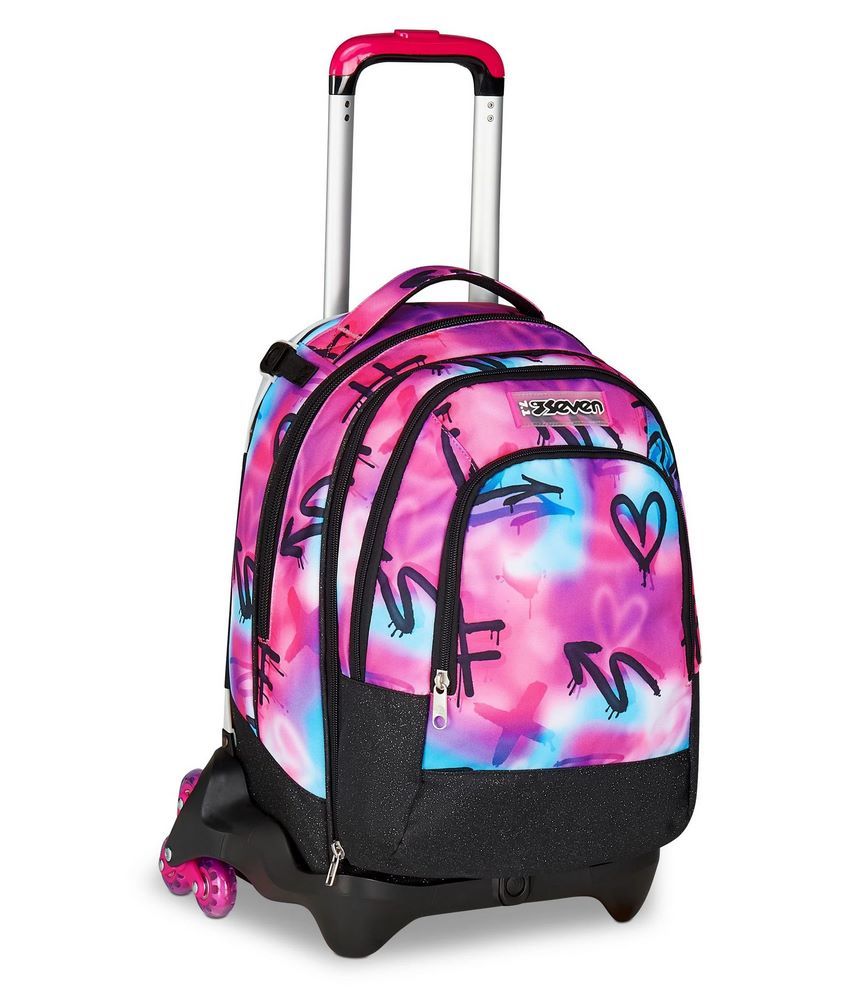 trolley-scuola-seven-jack-3-ruote-detach-sprint-paint-girl