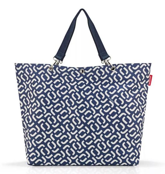Borsa tote verticale piccola Toujours Tweed celeste con motivo Borsa tote verticale piccola Toujours Tweed celeste con motivo