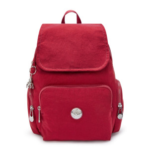 Backpack Kipling City Zip S Funky Red - Shop and Buy online display picture 2