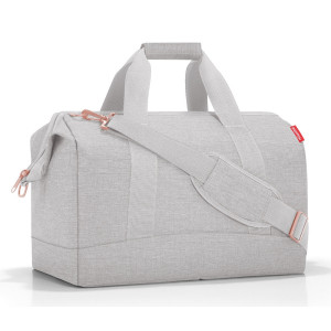 Reisenthel Allrounder M Florist – Borsa Versatile Da Medico, Con Clip Per Trolley, Sky Rose, Tessuto Riciclato