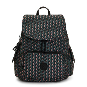 Backpack Kipling City Pack S Abstract Print - Shop and Buy  display picture 1