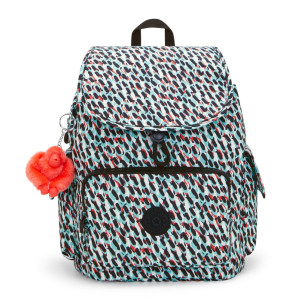Kipling Delina Backpack In 3D K Blue Print Kipling Backpack X Minju Kim Delia & Large | Mercari main image 4