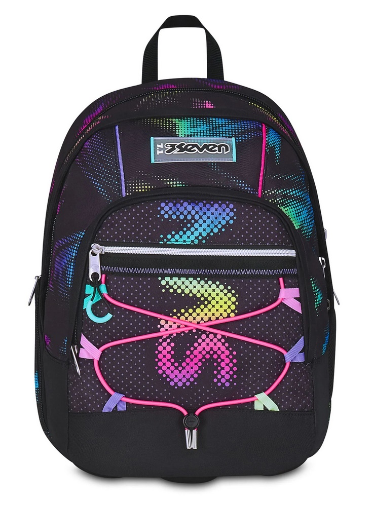 Zaino scuola Seven Dual Plus Optical Shade Girl