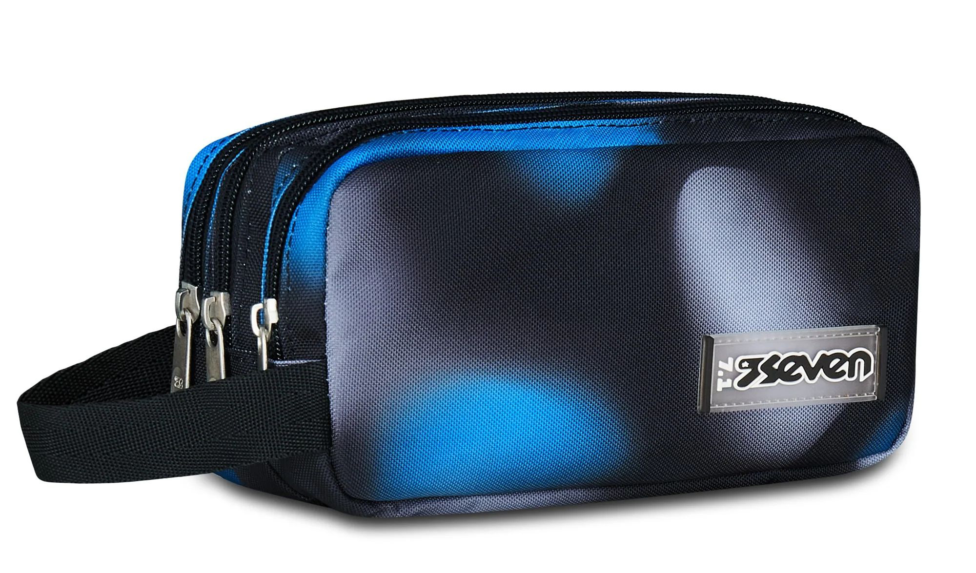 Astuccio 3 zip Seven Freethink Royal Blue