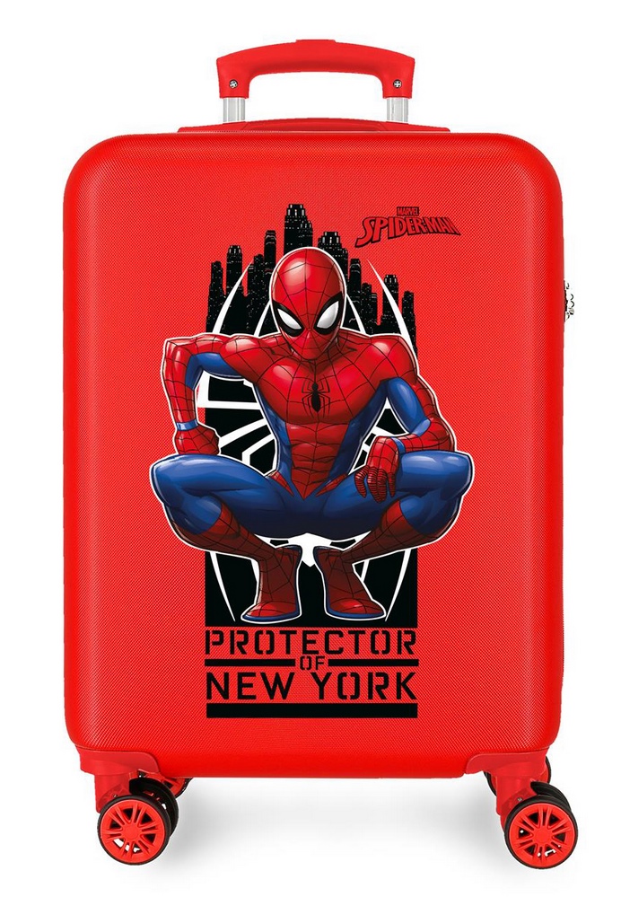 Trolley cabina Marvel Spiderman Geo Rosso