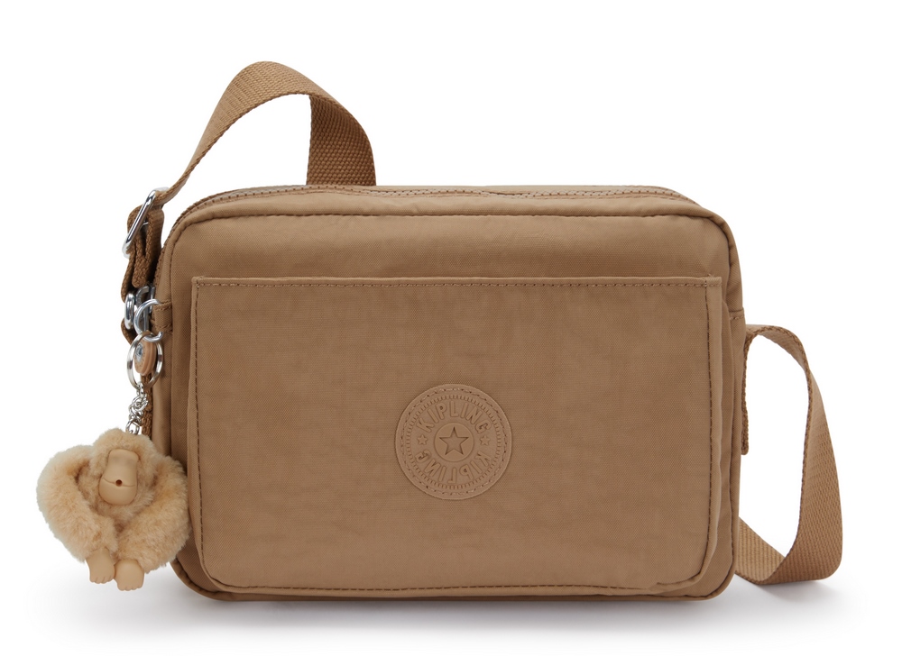 Borsa tracolla Kipling Abanu M Early Tan