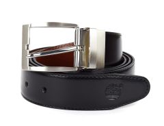 Belt in leather reversible Timberland A1BXX Black/Cognac