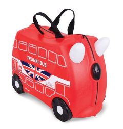 Valigia per bambini cavalcabile Trunki Boris the Bus