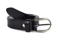 Ladies belt in leather SIMPLYUP 1004 Black