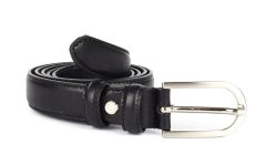 Ladies belt in leather SIMPLYUP 8041 Black