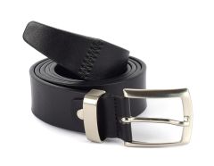 Belt in leather SIMPLYUP 9002 Black