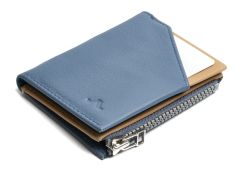 Wallet ROIK Zip Coin Blue Capri