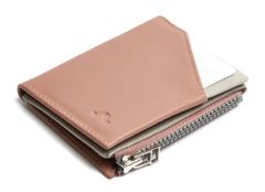 Wallet ROIK Zip Coin Rose Quartz