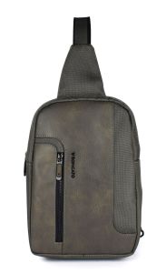 Borsa uomo monospalla Roncato Panama 4.0 895 Fossil