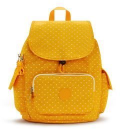 Zaino Kipling City Pack S Soft Dot Yellow