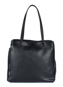 Ladies bag in leather 20051 Black