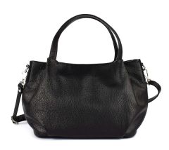 Ladies bag in leather 20101 Black