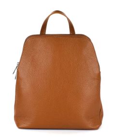 Ladies backpack in leather 20053 Brown