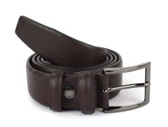 Belt in leather Emporio Cattani 01 Dark Brown