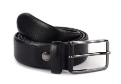 Belt in leather Emporio Cattani 05 Black