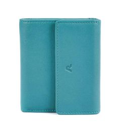 Portafoglio donna piccolo Roncato Pocket 043 Turchese