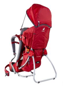 Baby carrier trekking backpack Deuter Kid Comfort I Cranberry