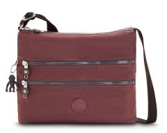 Shoulder bag Kipling Alvar Mahogany