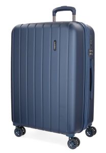 Trolley medio espandibile Movom Wood Blu