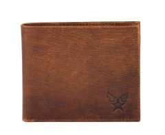 Men's small wallet Avirex Durango DRN06 Cognac