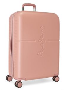 Trolley medio espandibile Pepe Jeans Highlight Rosa