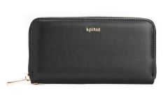 Ladies zip wallet Kpital Black