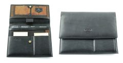 Car document holder in leather Tony Perotti art 1068M black