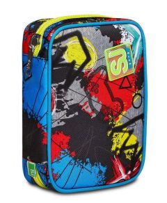 Astuccio scuola SJ Speed Pad Glitzled Boy