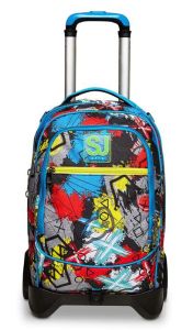 Trolley Backpack SJ Jack 2 wheels Glitzled Boy