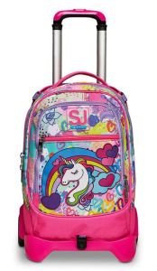 Trolley Backpack SJ Jack 2 wheels MagicFlip Girl