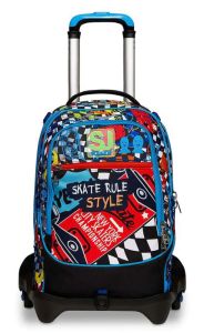 Trolley Backpack SJ Jack 3 wheels Trickflip Boy