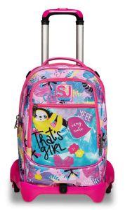 Trolley Backpack SJ Jack 3 wheels Clack It Girl