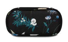 Pencil Case Invicta Lip XL Fantasy Black Flowers