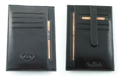 Document holder slim in leather Tony Perotti art 1203 black