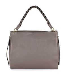 Ladies bag in leather 20119 Grey