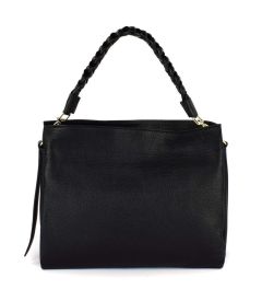 Ladies bag in leather 20119 Black