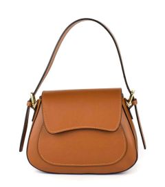 Ladies bag in leather 20134 Brown