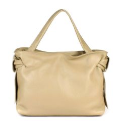 Ladies bag in leather 20079 Ecru