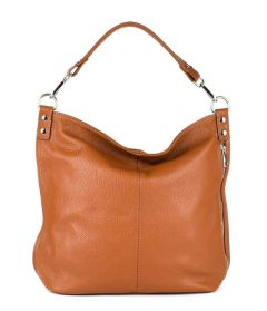 Ladies bag in leather 20137 Brown