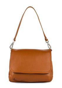Ladies bag in leather 20138 Brown