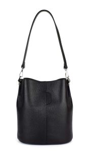 Ladies bag in leather 20147 Black