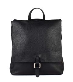 Ladies backpack in leather 20150 Black