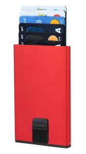 Aluminium wallet Samsonite Alu Fit Red