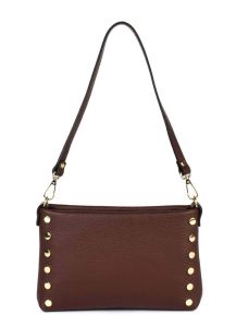 Ladies handbag in leather 20151 Brown