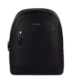 Backpack in leather Roncato Sidney 2477 Black